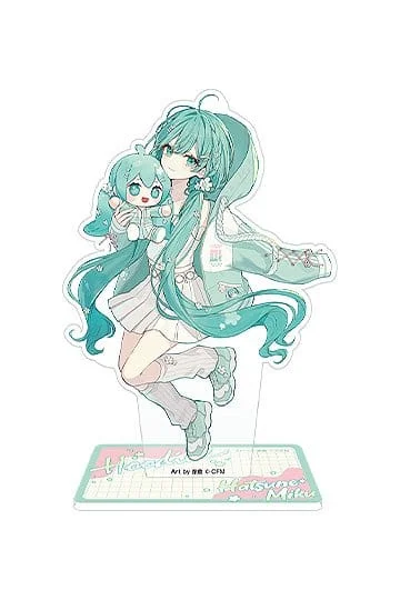 Character Vocal Series 01: Hatsune Miku Miku Hug Series Acrylic Stand: Flower Ver. 15 cm